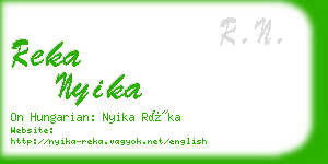 reka nyika business card